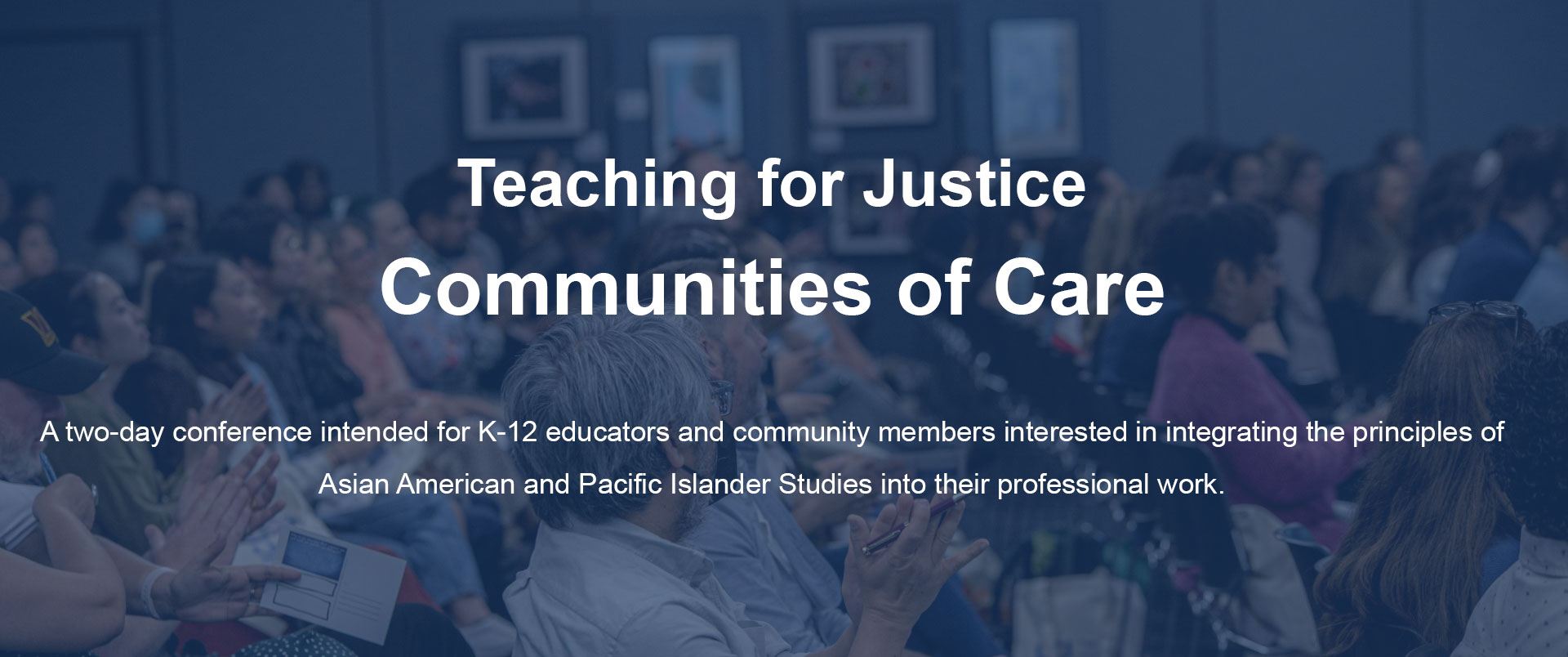 Teaching for Justice - Communities of Care. Visit the Teaching for Justice website by clicking on image.
